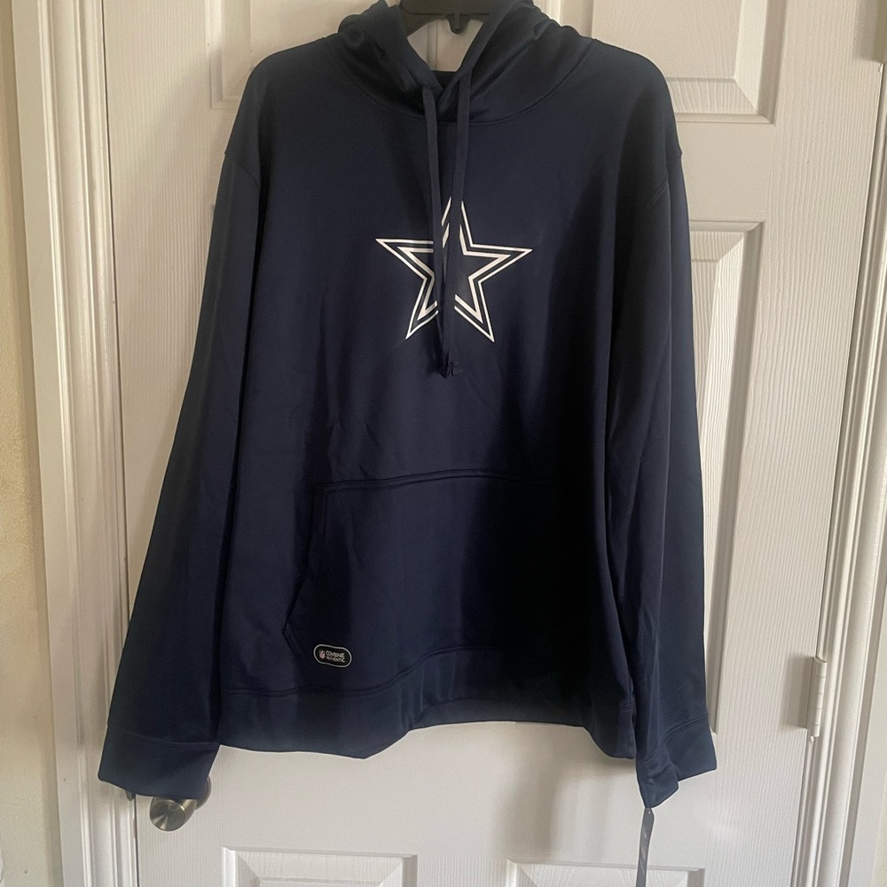 NFL Dallas Cowboys Navy Combine Authentic hoodie. Men’s